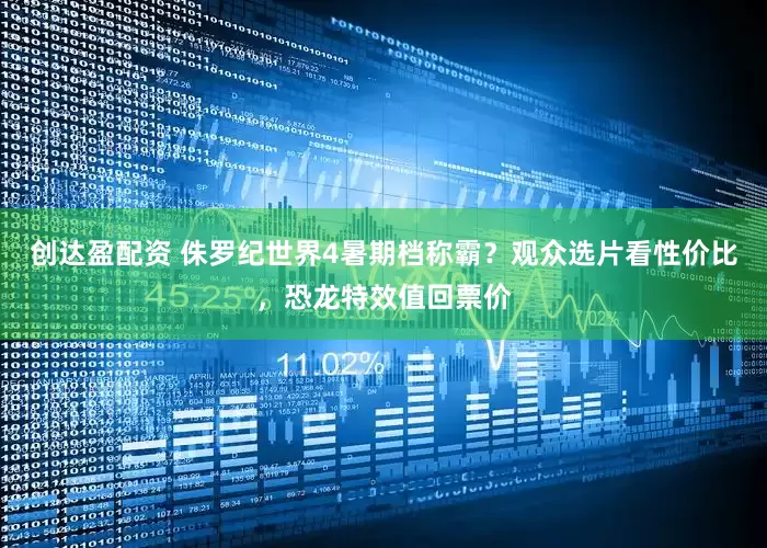 创达盈配资 侏罗纪世界4暑期档称霸？观众选片看性价比，恐龙特效值回票价