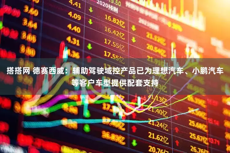 搭搭网 德赛西威：辅助驾驶域控产品已为理想汽车、小鹏汽车等客户车型提供配套支持