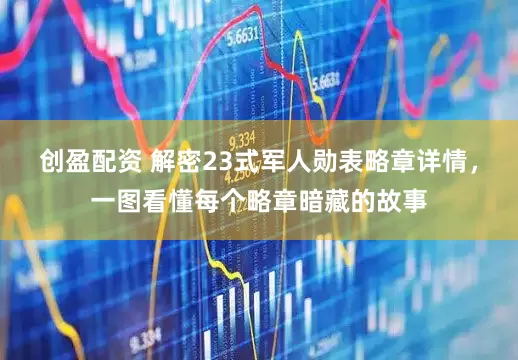创盈配资 解密23式军人勋表略章详情，一图看懂每个略章暗藏的故事